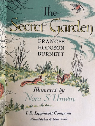 Item #1076 The Secret Garden. Frances Hodgson BURNETT