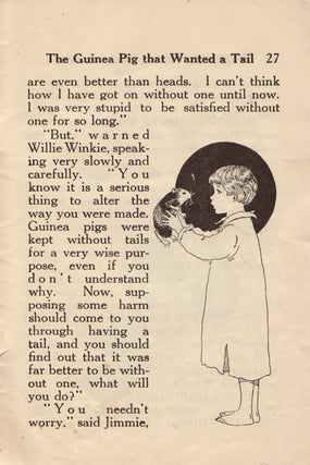 Item #1089 The Guinea Pig that Wanted a Tail. Ida Rentoul OUTHWAITE, Mrs A. R. OSBORN