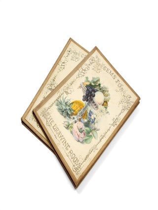 Item #1105 Gems for the Drawing Room - Fruit and Flowers - Books 1 and 2. Paul JERRARD, J. W N....