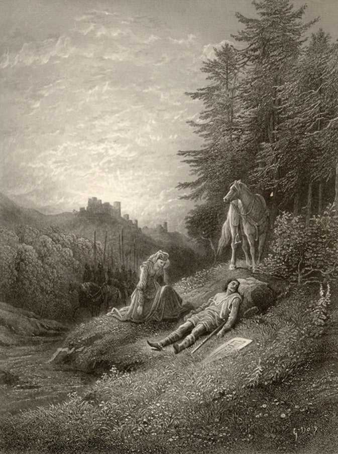 Item #1152 Enid. Illustrated by Gustave Dorè. Alfred TENNYSON.