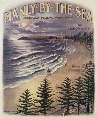 Item #1179 Manly-By-the-Sea. SHEET MUSIC, Herbert C. BAILEY, Nicholas ROBINS