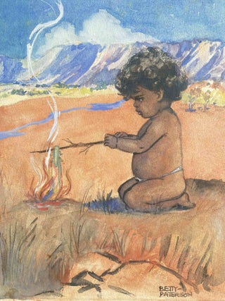 Item #1185 Original watercolour. Betty PATTERSON