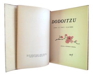 Item #1204 Dodoitszu: poèms de Paul Claudel. Paul CLAUDEL