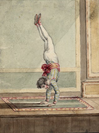 Forty-six fine watercolours elegantly bound in a nineteenth-century album.
