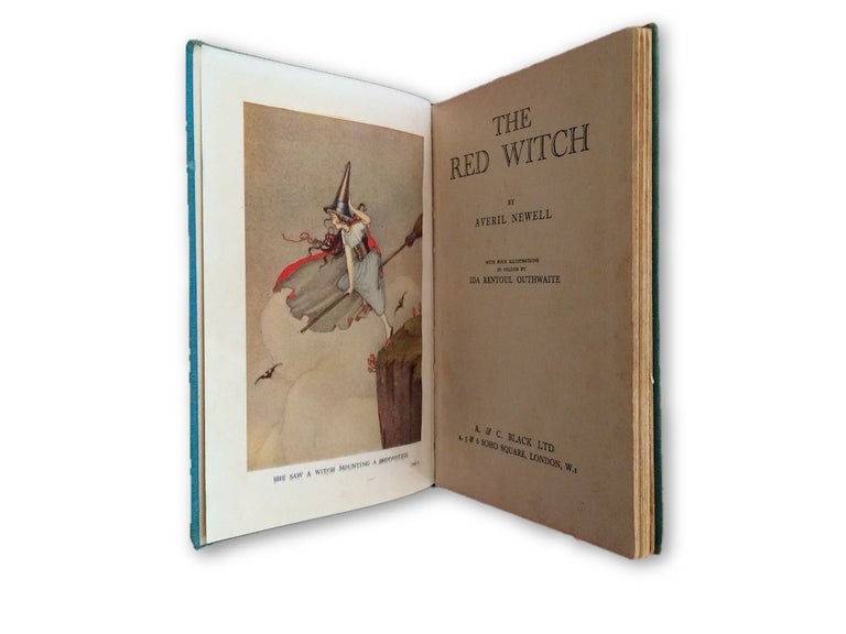 Item #1251 The Red Witch. I. R. OUTHWAITE, Averil NEWELL.
