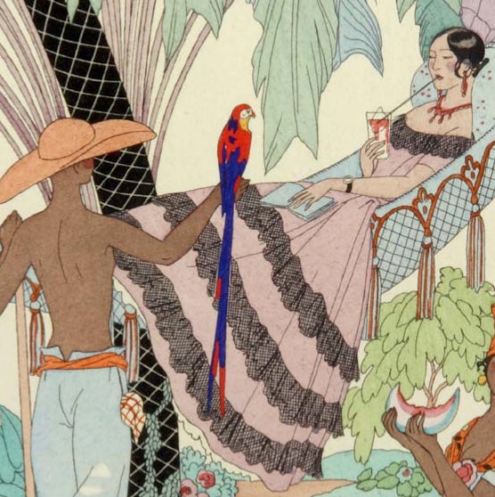 Item #1426 Falbalas and Franfreluches. George Barbier.