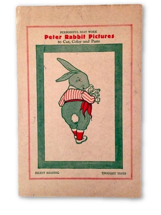 Item #1490 Peter Rabbit Pictures; To Cut, Color and Paste. Beatrix Potter
