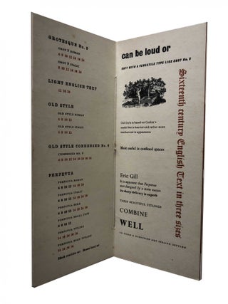 List of Typefaces