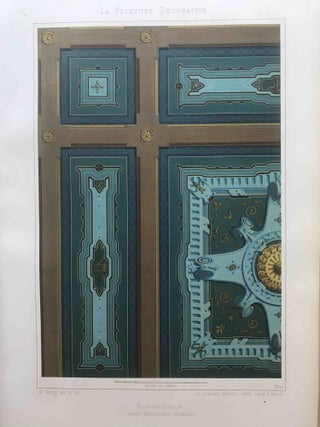 Motifs de peinture decorative pour appartements modernes.