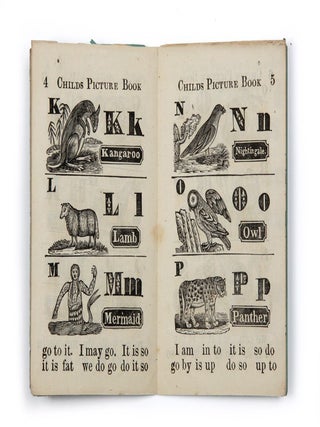 Item #1647 The Picture Alphabet. BISHOP, CO