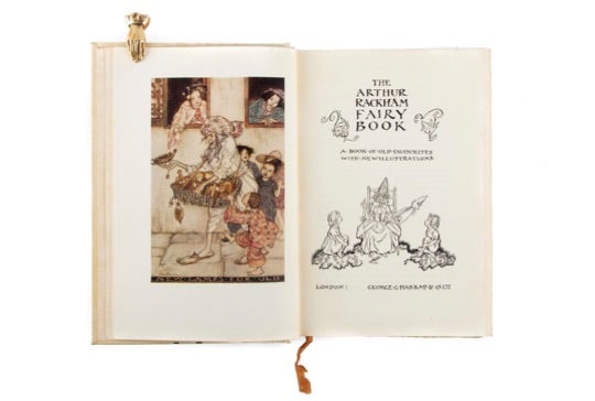 Item #1659 The Arthur Rackham Fairy Book. A Book of Old Favourites with New Illustrations. Arthur RACKHAM.
