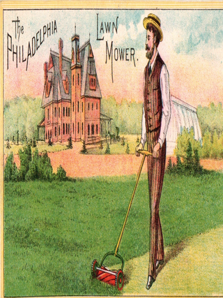 Item #1666 The Philadelphia Lawn Mower