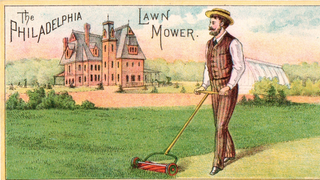 Item #1666 The Philadelphia Lawn Mower