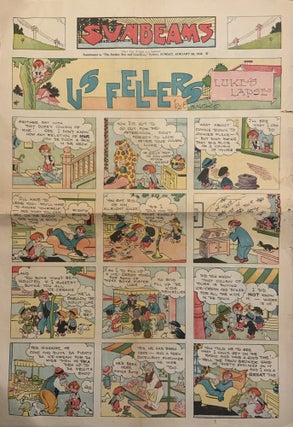'Us Fellers' and 'Bib and Bub' in Sunbeams Supplement to the Sunday Sun and Guardian, January 28, 1934