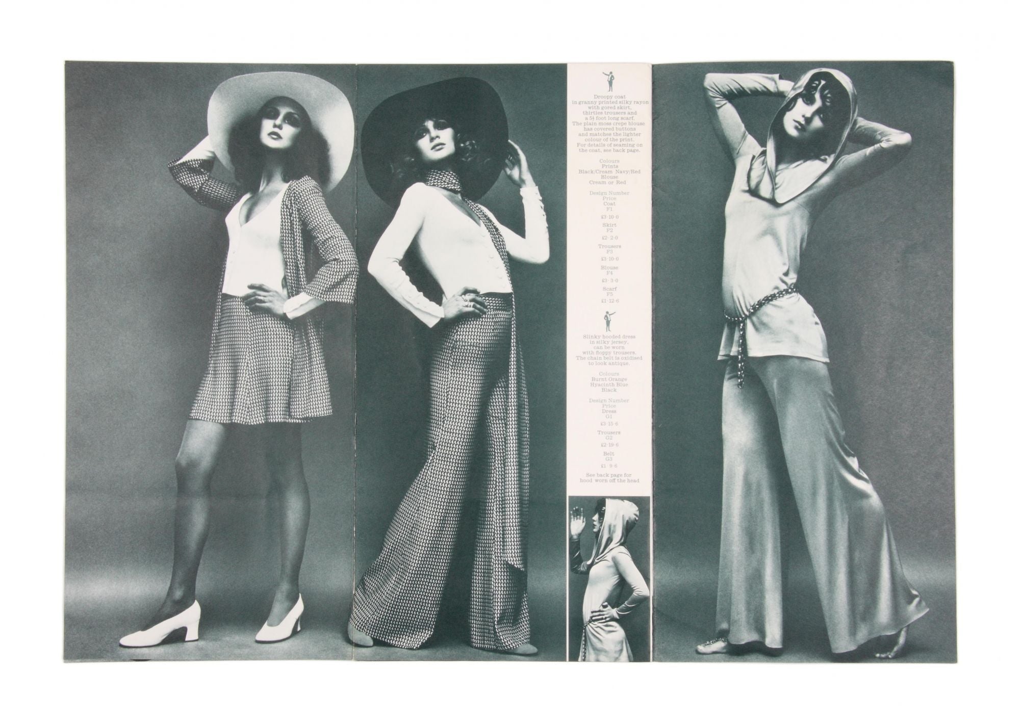 Three iconic Biba fashion catalogues with the Biba Newspaper Biba Barbara Hulanicki First Edition