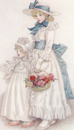 Item #1698 Kate Greenaway; Sixteen Examples in Colour of the Artist's Work. BRITISH ARTISTS