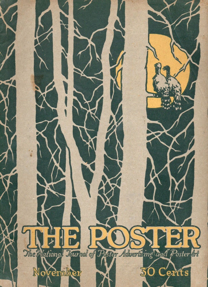 Item #1699 The Poster: The National Journal of Poster Advertising and Poster Art; Volume 14, Number 11. Burton Harrington.