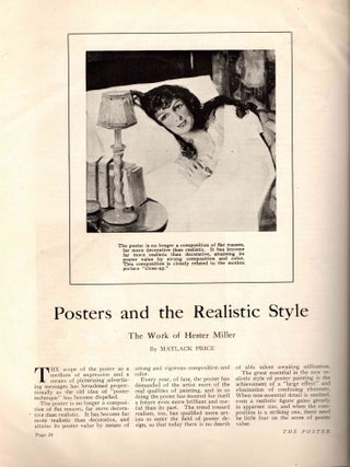The Poster: The National Journal of Poster Advertising and Poster Art; Volume 14, Number 8
