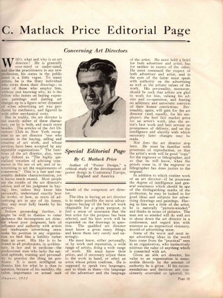 The Poster: The National Journal of Poster Advertising and Poster Art; Volume 14, Number 8