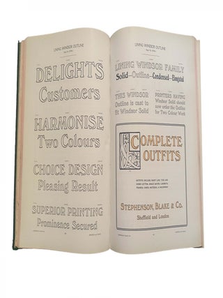 Lining Type; Borders, Ornaments, Brass Rules, Printing Material, Machinery