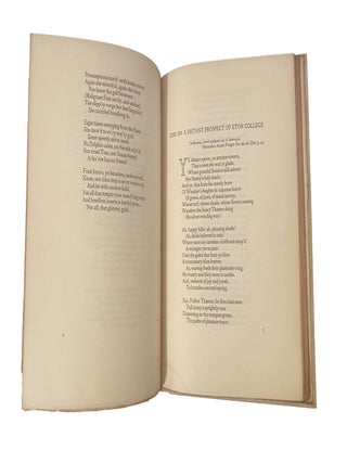 Poems by Thomas Gray