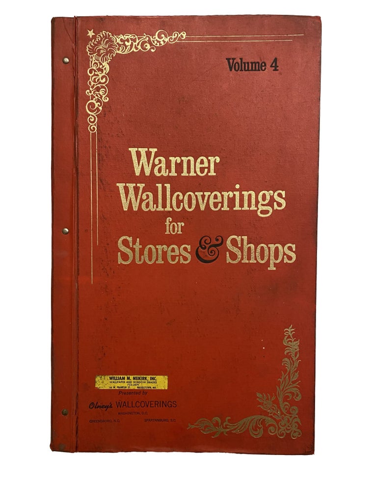 Item #1728 Warner Wallcoverings for Stores and Shops; Volume 4