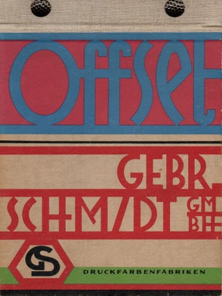 Item #1732 Offset. Gebr. Schmidt GmbH Druckfarbenfabriken
