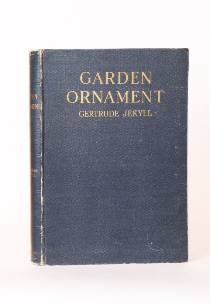 Item #1741 Garden Ornament. Gertrude JEKYLL, Christopher HUSSEY.