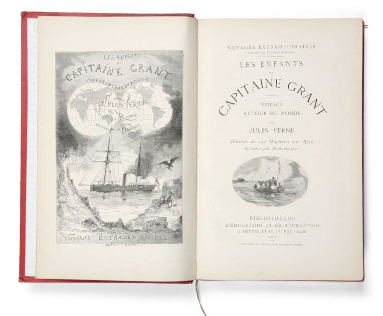 Item #1746 Les Enfants du Capitaine Grant. Voyage autour du monde. Jules VERNE.