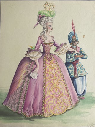 Costume designs (1938 -1940)