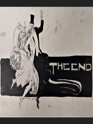 Item #1794 Original signed pen drawing titled 'The End" Ruby LINDSAY