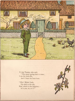 Item #403 Under the Window. Pictures & Rhymes for Children. Kate GREENAWAY