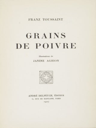 Grains de Poivre