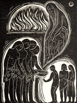 Item #595 Ten Fables with twenty one illustrations by Rachel Russell. Rachel RUSSELL, Robert...