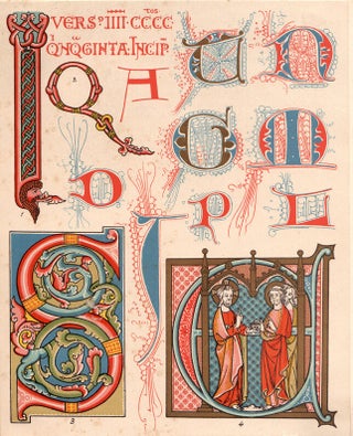 Item #71 Lessons in the Art of Illuminating.; A series of examples selected from works in the...