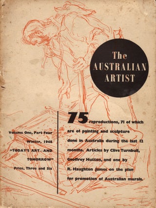The Australian Artist. In four parts: Drawing, Personality in Art, What is Art Worth and 'Today's Art - And Tommorow'