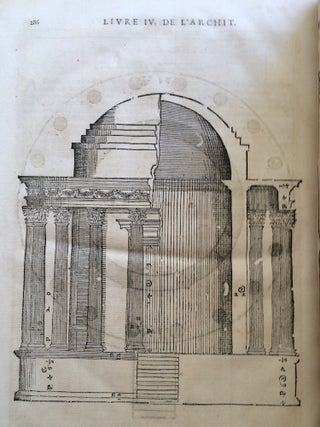 Les Quatre Livres de l'Architecture d'Andre' Palladio.
