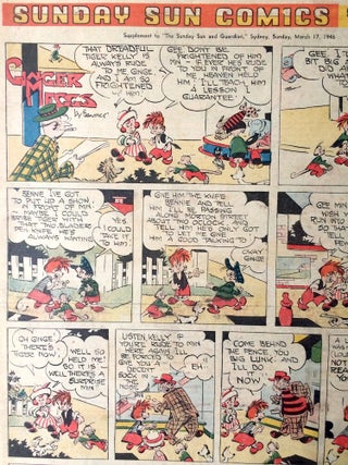 Item #949 Sunday Sun Comics. Sunbeams Supplement to 'The Sunday Sun and Guardian' March 17 1946....