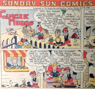 Item #951 Sunday Sun Comics. Sunbeams Supplement to 'The Sunday Sun and Guardian' April 21 1946....